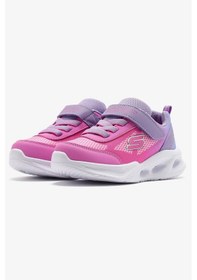 Resim Skechers Skechers Sola Glow Ombre Deluxe Çocuk Spor Ayakkabı 303714n Mor 