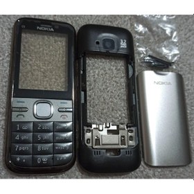 Resim NOKİA C5-00 %100 KOMPLE KASA KAPAK TUŞ TAKIMI FULL SET 