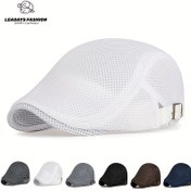 Resim Outdoor Casual Ayarlanabilir Yazlık Sert Üst Nefes Alabilen Ağ Hızlı Kuruyan Unisex Şapka, Açık Hava Aktiviteleri İçin Hafif ve Şık 