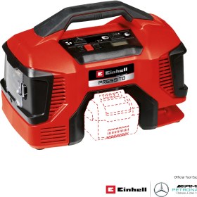 Resim Einhell PRESSITO 18/21 Power X-Change Akülü Hava Kompresörü (18 V, Maks. 10.5 Bar, 21 l/dk Emiş Gücü, 18000 rpm Motor Hızı, Yağsız, Akü dahil değildir) - 4020467 