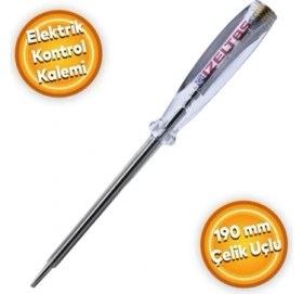 Resim Izeltaş Master Elektirik Kontrol Kalemi ( Düz Uçlu 190MM) Yeni Model 