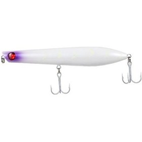 Resim Ryuji Rock Walker 15cm 37gr Su Üstü Maket Yem Purple Head Glow 