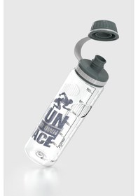 Resim Renga Ege Yazı Desenli 750 Ml Tritan Matara 912067 Füme Füme 
