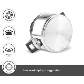 Resim Karaca Quick and Safe İndüksiyon Tabanlı Düdüklü Tencere Seti 6+8 Lt 