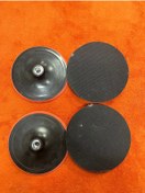 Resim Ravza Makina 180mm Polisaj Cırt Taban Altı Cırtlı Disk Zımpara Taban Oto Cila - 4 Adet 