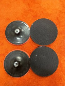 Resim Ravza Makina 180mm Polisaj Cırt Taban Altı Cırtlı Disk Zımpara Taban Oto Cila - 4 Adet 