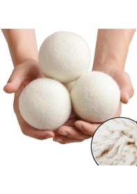 Resim Yün Çamaşır Kurutma Topu 3'Lü 