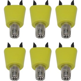 Resim 6pcs Elektrikli Burun Saç Döşeme Yapma Bıçak Philips Için QP210/80 QP220 QP2515 Erkekler Için Bir Blade Tıraş Makinesi (Yurt Dışından) 