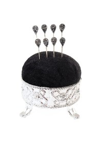 Resim 8 Li Badem Taşlı Eşarp İğnesi. Şal İğnesi. Türban İğnesi. Başörtü İğnesi. Eşarp Ve Şal İğnesi Gümüş 