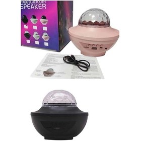Resim Vexor Dönen Işıklı Disko Topu Projektör Müzik Çalarlı Disco Speaker Diğer 