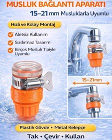 Resim okaoda Araba yıkama tabancası için özel musluk arayüzü 