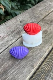 Resim Rufus Concept Deniz Kabuğu 3D Mum Kalıbı (Silikon) 