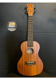 Resim Puka Pk-250 Concert Ukulele Komple Masif Maun Ağaç 
