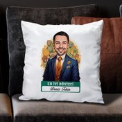 Resim Karikatürlü En Başarılı Erkek Dövizci Yastık 