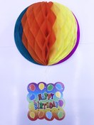 Resim Nessiworld Kağıt Süs Happy Birthday Dekor 55 cm-0748 