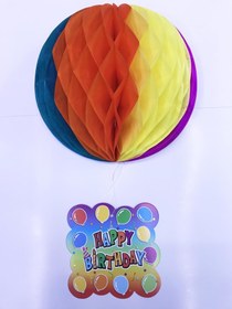 Resim Nessiworld Kağıt Süs Happy Birthday Dekor 55 cm-0748 