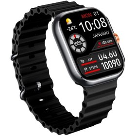 Resim Bix ix TSW1 2.01" Super-Retina AMOLED Ekran Bluetooth 5.3 Sesli Görüşme Akıllı Saat Siyah 