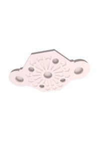 Resim Motifpiyer Tavan Led Spotlu Göbeği-03-55x95cm-sekizgen 