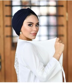 Resim Sahra Şal Dünyası Dolama Bone Hazır Model 