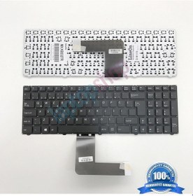 Resim Casper Uyumlu V150062Bk1 Klavye Tuş Takımı Türkçe Siyah 