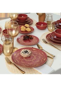 Resim Keramika Hatırat Yemek Takımı 24 Parça 6 Kişilik 521 