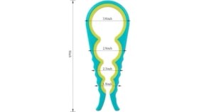 Resim Kavanoz ve Şişe Açacağı - Mavi-Sarı 4’ü 1 Arada Silikon, Ergonomik Kaymaz Kavrama, Farklı Çaplara Uygun Kapak Açıcı 