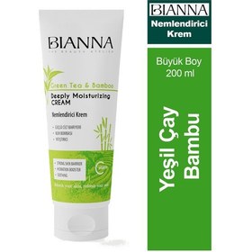 Resim Yeşil Çay Ve Bambu Özlü Nemlendirici Krem 200 Ml Yüzkrem 