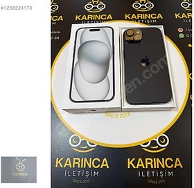 Resim Apple iPhone 15 İkinci El TR | 128 GB | Siyah 