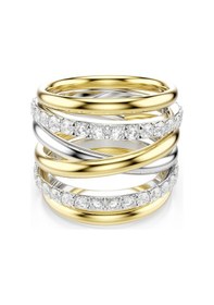 Resim 5740413 Swarovski Yüzük Hyperbola:rıng Whı/mıx 52 Metalik 