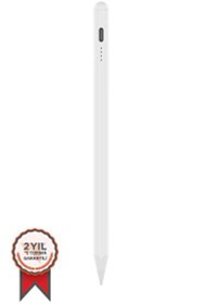 Resim P-01 Beyaz For Xiaomi Mi Pad Sensitive Stylus Pen Kapasitif Dokunmatik Kalem Çizim ve Tasarım Kalemi 