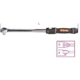 Resim Beta 666n-lbf.ın/10x Düğmeli Tork Anahtarı 200-900 Lbf 1/2'' 
