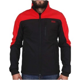Resim COLDAXE Soft Shell Wolf Ceket - Kırmızı-siyah 