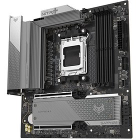 Resim SAPPHIRE NITRO+ B850M WIFI AMD B850 Soket AM5 DDR5 8000+MT/s (OC) WiFi 6 mATX Anakart-52123-01-40G 
