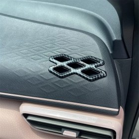 Resim Explosion1 2pcs Yan Gösterge Tablosu Hava Havalandırma Kapağı Dekoru Byd Dolphin Mini/byd Seagull Için (Yurt Dışından) 