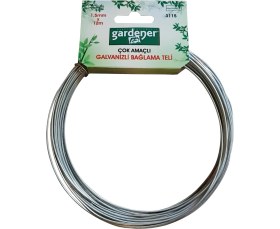Resim Nacario 3115 Galvanizli Çok Amaçlı Bağlama Teli - 1,5mm x 12M 