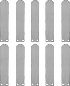 Resim 10 Adet Hava Kompresörü Valf Plakası Dil Şeklinde Dökme Demir Giriş Ve Egzoz Aksesuarları 80 Giriş Uzun Plakası - Huiliang 