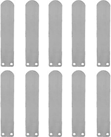 Resim 10 Adet Hava Kompresörü Valf Plakası Dil Şeklinde Dökme Demir Giriş Ve Egzoz Aksesuarları 80 Giriş Uzun Plakası - Huiliang 