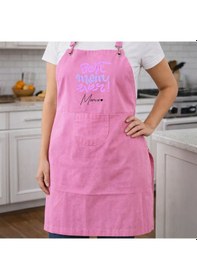 Resim Bk Gift Kişiye Özel Anneler Günü Tasarımlı Pembe Mutfak Önlüğü -5, Aşçı Ve Şef Önlüğü, Ev Hediyesi Kobitmeyencom36667 Bk Gift Renkli 