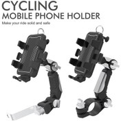 Resim Motosiklet Bisiklet Açık Bisiklet Navigasyon Telefon Tutucu, Stil: Dikiz Aynası Braketi Diğer 
