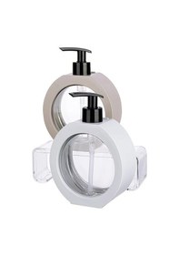 Resim 350 Ml Tezgah Üstü Oval Banyo Mutfak Sıvı Sabunluk Banyo Mutfak Bulaşık Lavabo Deterjanlık Çok Renkli 