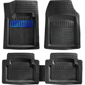 Resim Entelux Volkswagen Jetta 2017 Uyumlu Mavi 4d Havuzlu Paspas Takımı 