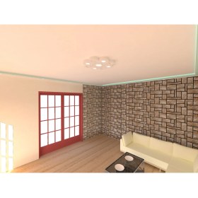 Resim Motifpiyer Tavan Spot Göbek Tsg-05-Papatya-56-Cap 