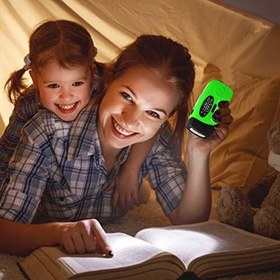 Resim Kablosuz Radyo - AM/FM Hoparlör Hava Durumu Radyosu - Cep Telefonu Şarjı için 2000mAh Güç Bankası, LED El Feneri Okuma Lambası, Pille Çalışan, USB Şarj 