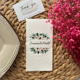 Resim Baskılı Özel Gün Peçetesi | 20 Adet Kişiye Özel Desenli – Düğün, Nişan, Söz ve Davetler İçin 