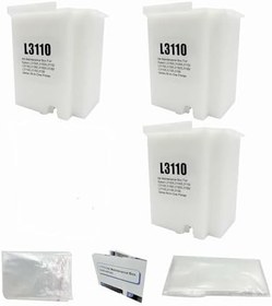 Resim Epson 103 L1110 ile uyumlu Yazıcı Süngerli Atık Mürekkep Tankı Atık Kutusu Waste Ink Pad 3 Adet 