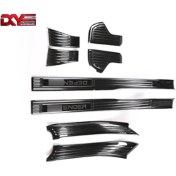 Resim Kapı Eşik Kaplama Seti (Siyah) New Defender 