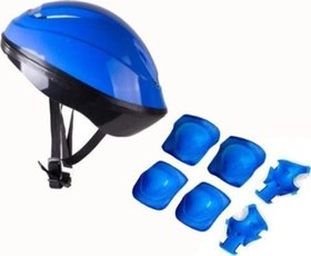 Resim Toprockstore Koruyucu Kask Dirseklik Dizlik Dirseklik Takım Set 