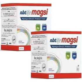 Resim Nbt Lıfe Magsı Magnezyum Ve B6 Vıtamını 90 Kapsül 2 Li 