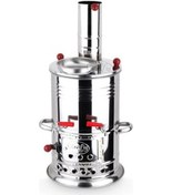 Resim Odunlu Semaver Çift Musluklu 3,5 Litre 