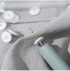 Resim Buffer Yorgan Kılıfı Ve Çarşaf Tutucu Sabitleyici Düğme Kiti Gri 